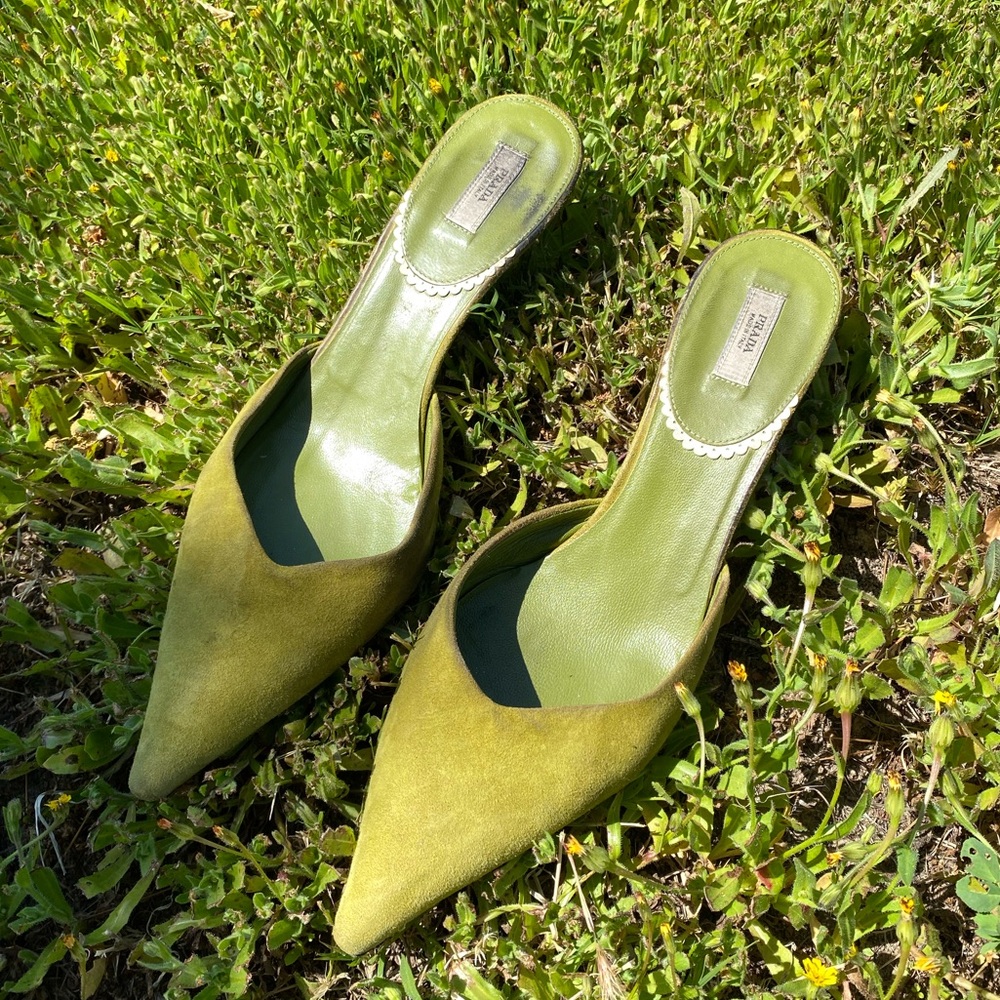 Prada kitten heels